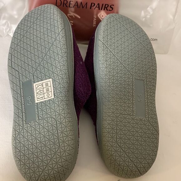 Tillia house slippers purple & Size 5-6 - Picture 3 of 5
